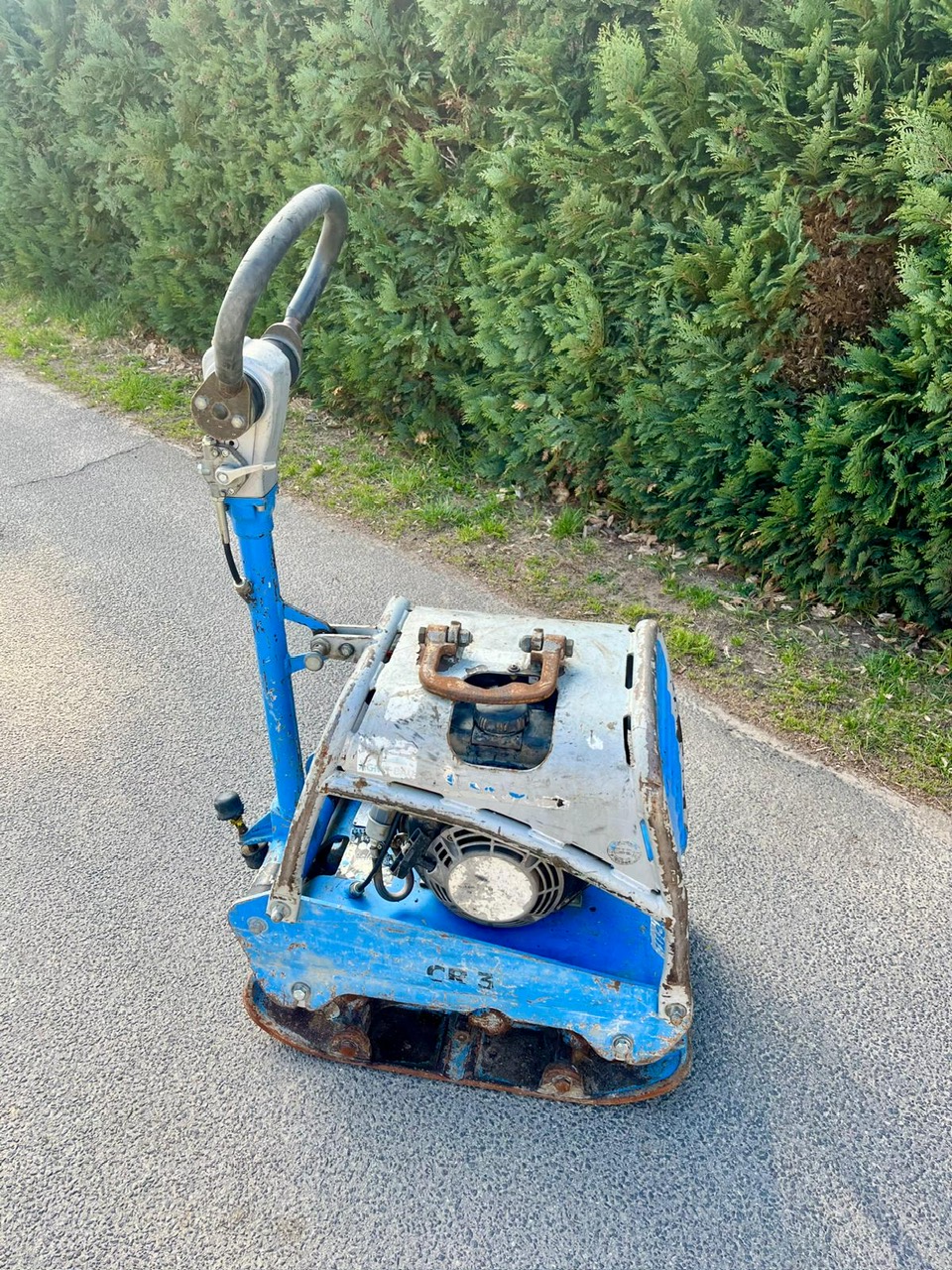 Weber CR 3 Rüttelplatte